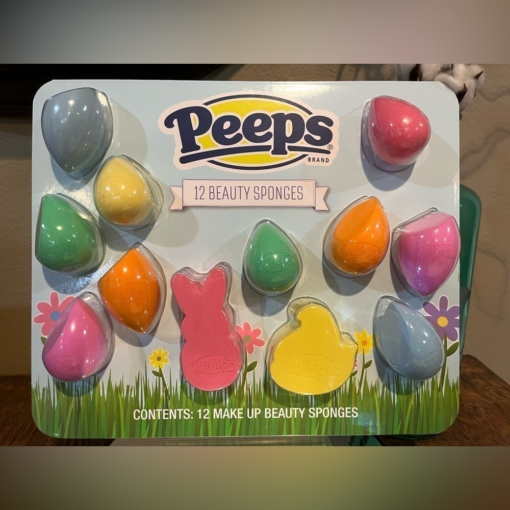 Peeps 12 Makeup Beauty Sponges, new!